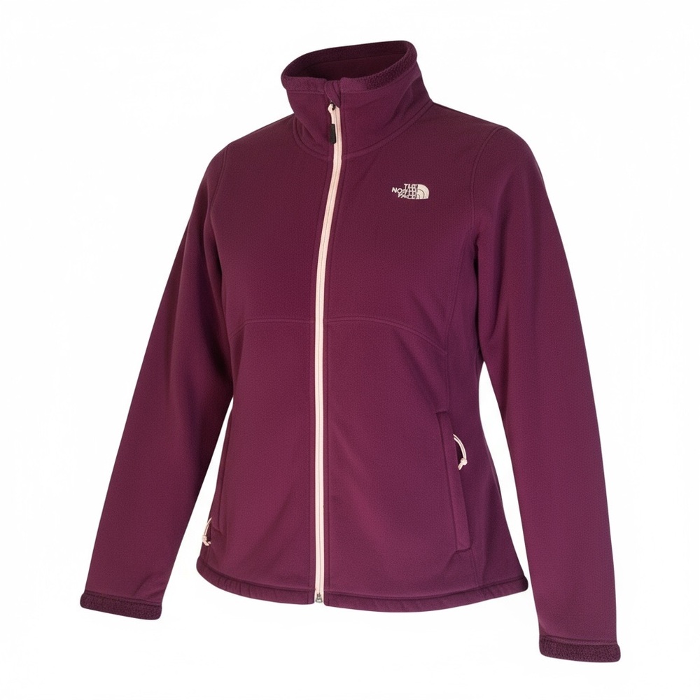 The North Face Purple Full Zip Fleece Jacket Women’s Size Large